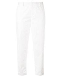 Женские белые брюки от Dsquared2