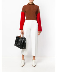 Женские белые брюки от MSGM