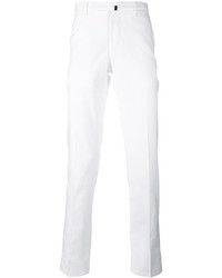 Мужские белые брюки от Incotex