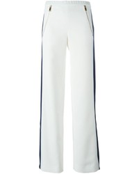 Женские белые брюки от Paco Rabanne