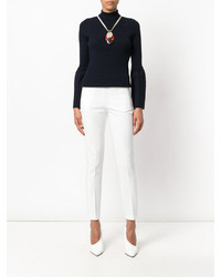 Женские белые брюки от Blumarine