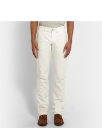 Мужские белые брюки от Loro Piana