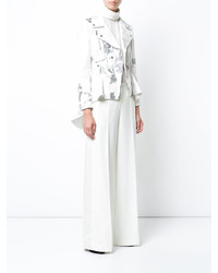 Женские белые брюки от Alexander McQueen