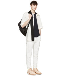 Мужские белые брюки от Sacai