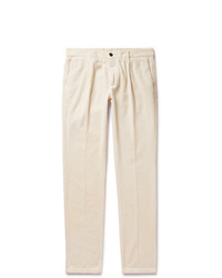 Белые вельветовые брюки чинос от Altea