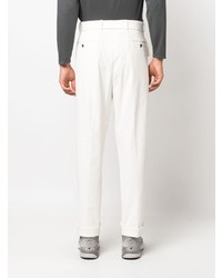 Белые вельветовые брюки чинос от Officine Generale