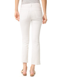 Женские белые вельветовые брюки от J Brand