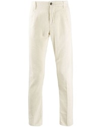 Мужские белые вельветовые джинсы от Fortela