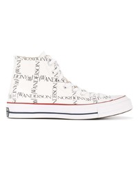 Мужские белые высокие кеды от Converse X JW Anderson