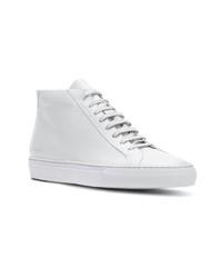 Мужские белые высокие кеды от Common Projects