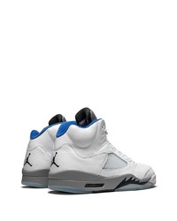 Мужские белые высокие кеды от Jordan