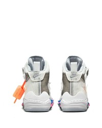 Мужские белые высокие кеды от Nike X Off-White