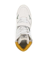 Мужские белые высокие кеды от Isabel Marant