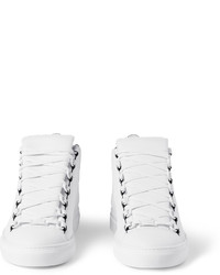 Мужские белые высокие кеды от Balenciaga