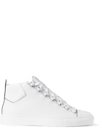 Мужские белые высокие кеды от Balenciaga