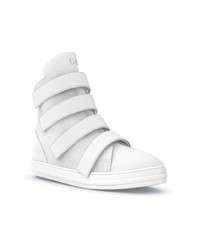 Мужские белые высокие кеды от Swear