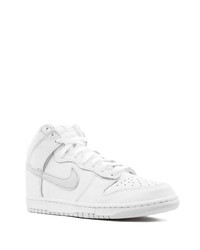 Мужские белые высокие кеды от Nike