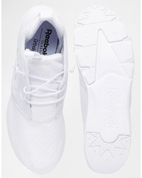 Мужские белые высокие кеды от Reebok