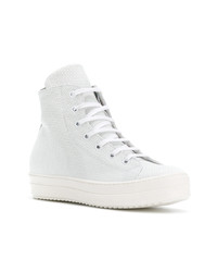 Мужские белые высокие кеды от Les Hommes