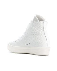 Мужские белые высокие кеды от Les Hommes