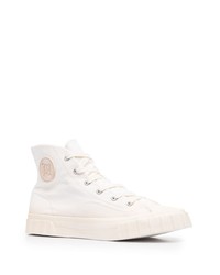 Мужские белые высокие кеды от Misbhv