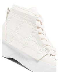 Мужские белые высокие кеды от JW Anderson