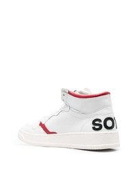 Мужские белые высокие кеды от AUTRY