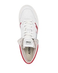 Мужские белые высокие кеды от AUTRY