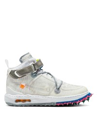 Мужские белые высокие кеды от Nike X Off-White