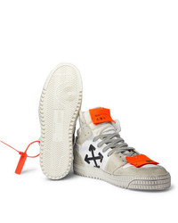 Мужские белые высокие кеды от Off-White