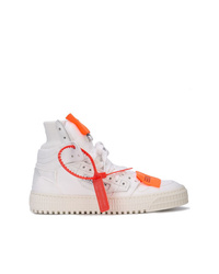 Женские белые высокие кеды от Off-White