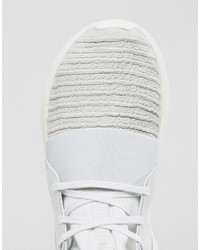 Женские белые высокие кеды от adidas