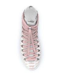 Женские белые высокие кеды от Swear