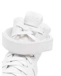 Мужские белые высокие кеды от 424