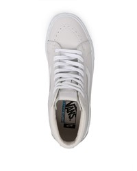 Мужские белые высокие кеды от Vans