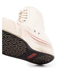 Мужские белые высокие кеды от VISVIM