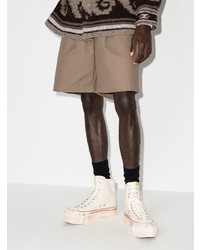 Мужские белые высокие кеды от VISVIM