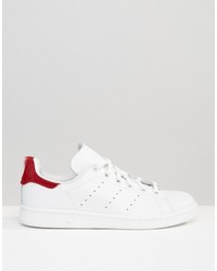 Женские белые высокие кеды от adidas