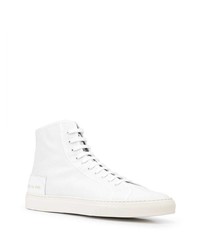 Мужские белые высокие кеды от Common Projects