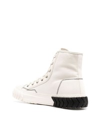 Мужские белые высокие кеды от Both