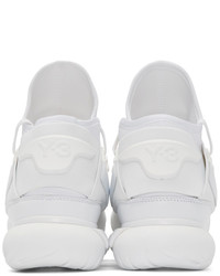 Мужские белые высокие кеды от Y-3