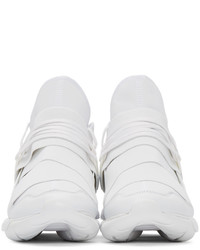 Мужские белые высокие кеды от Y-3