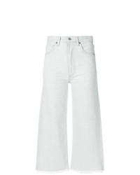 Белые джинсовые брюки-кюлоты от Citizens of Humanity