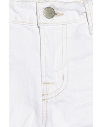 Женские белые джинсовые шорты от J Brand