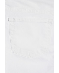 Женские белые джинсовые шорты от J Brand