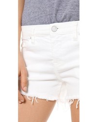 Женские белые джинсовые шорты от Blank