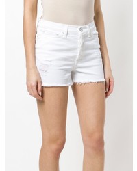 Женские белые джинсовые шорты от Dondup