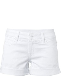 Женские белые джинсовые шорты от Hudson