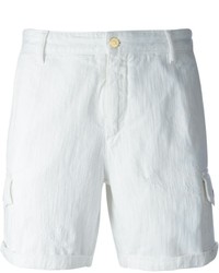 Мужские белые джинсовые шорты от Hydrogen