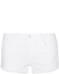 Женские белые джинсовые шорты от L'Agence